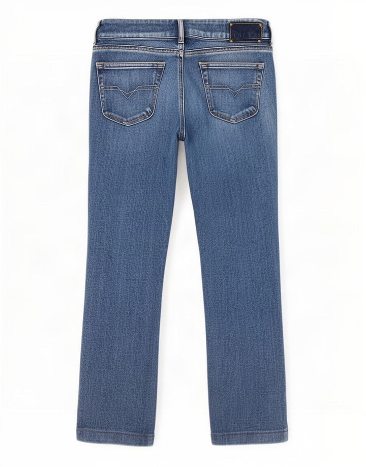 Jean Bootcut Femme Diesel W30 L27 Bleu Coton
