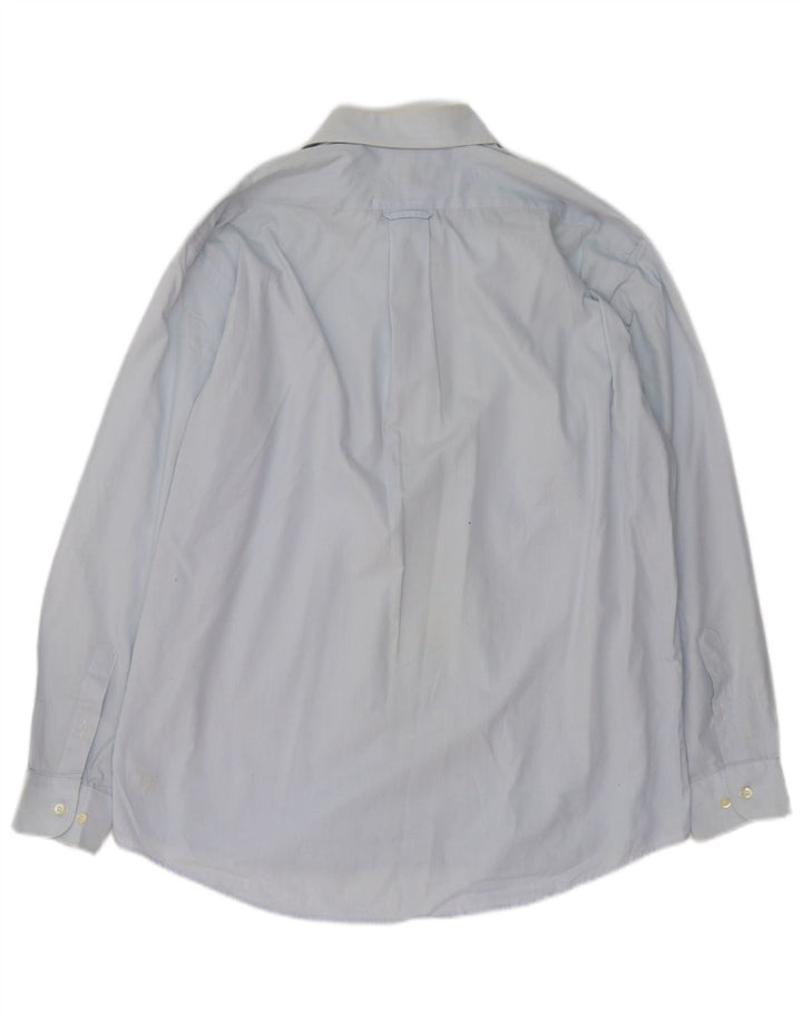 Lacoste Chemise Homme Taille 42 Grand Coton Bleu