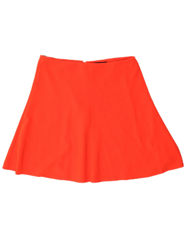 Marks & Spencer Jupe trapèze pour femme UK 18 XL W38 Orange Viscose