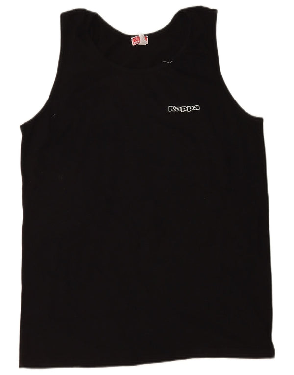 Kappa Débardeur Homme XL Noir Coton