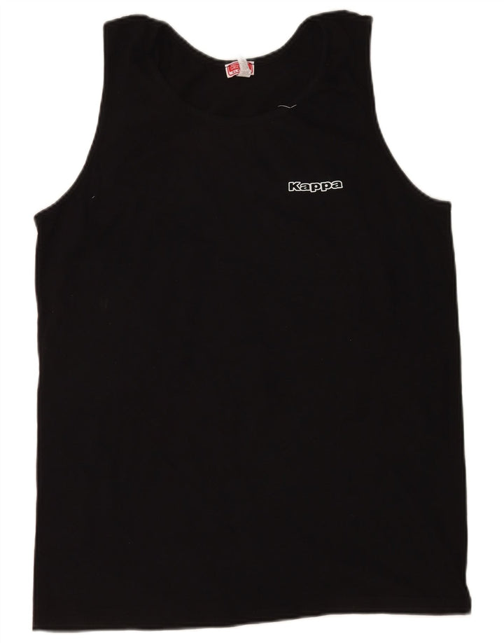 Kappa Débardeur Homme XL Noir Coton