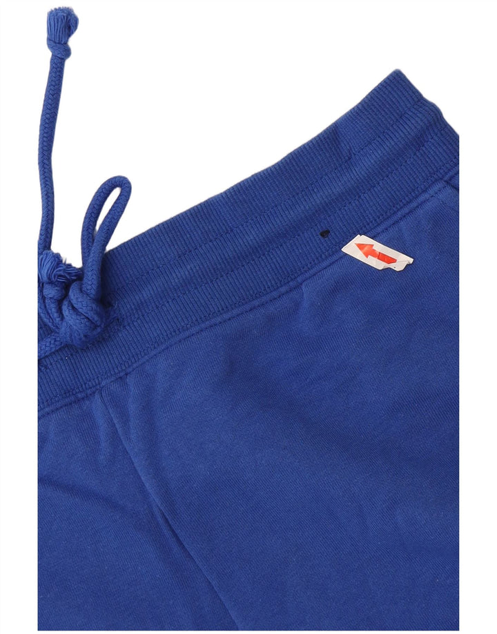Marks & Spencer Short de sport pour femme UK 12 Bleu moyen Coton