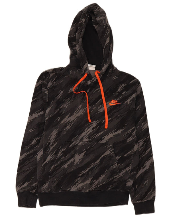 Nike Homme Sweat à capuche XS Gris Camouflage Coton