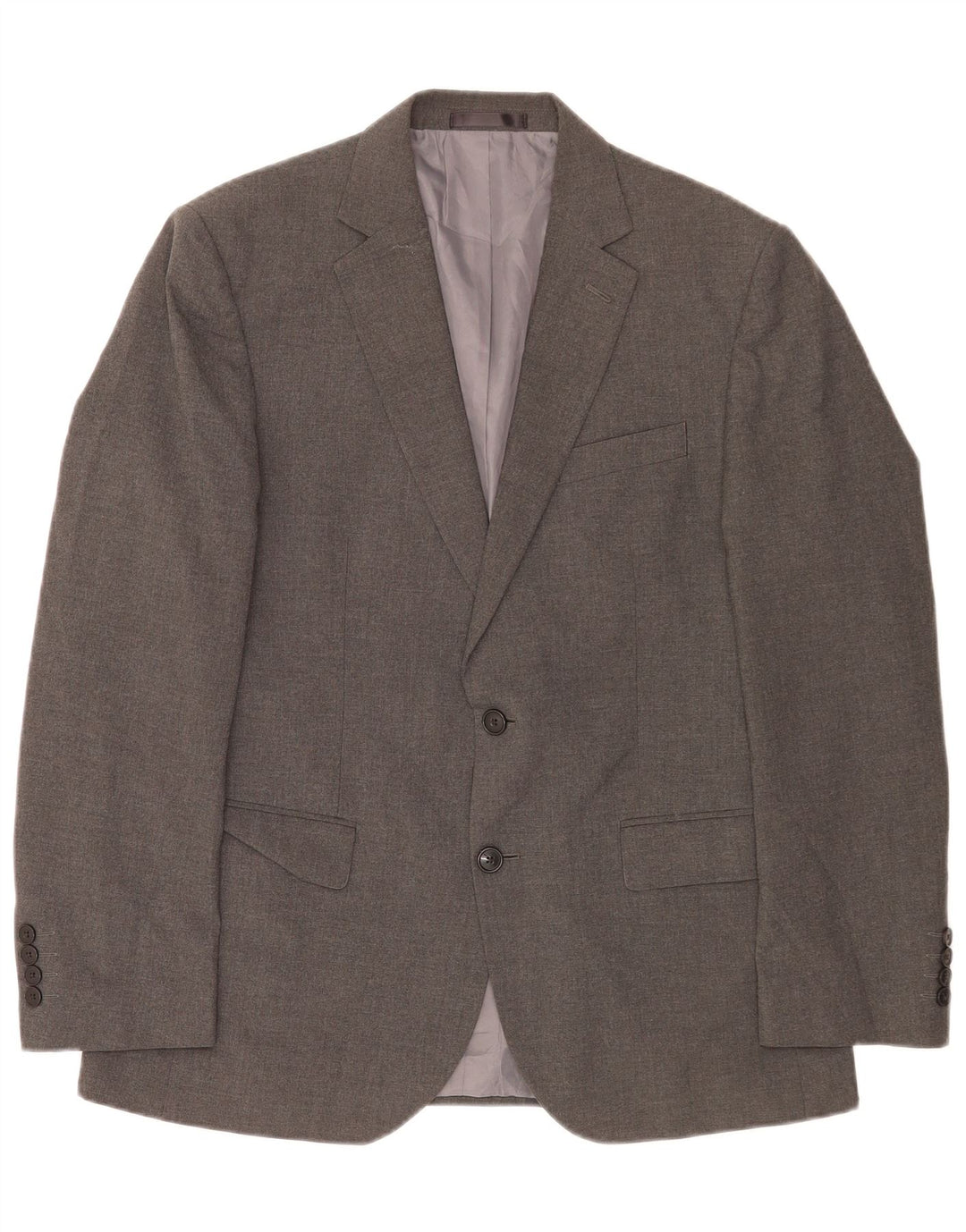 Marks & Spencer Veste blazer à 2 boutons coupe régulière pour homme UK 40 Gris moyen
