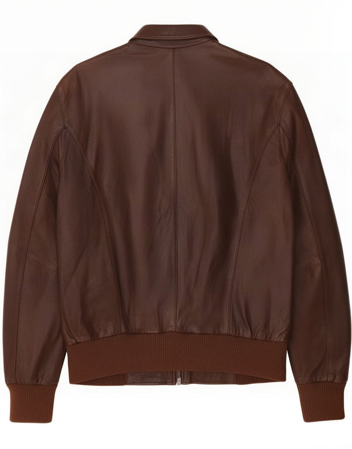 Conbipel Veste en Cuir Homme IT 48 Marron Moyen