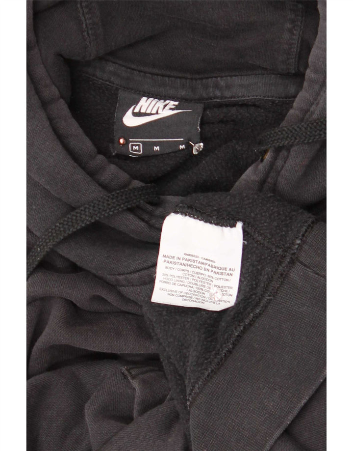 Nike Pull à capuche pour homme en coton noir moyen