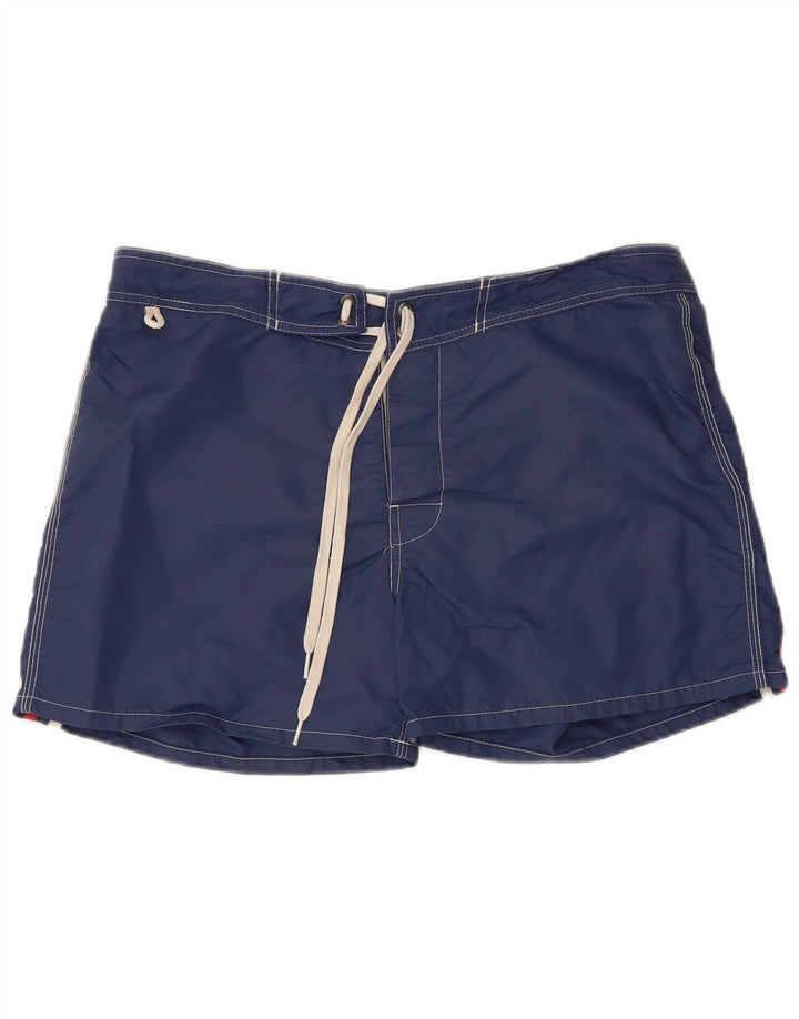 Sundek Short de bain homme grand nylon bleu marine