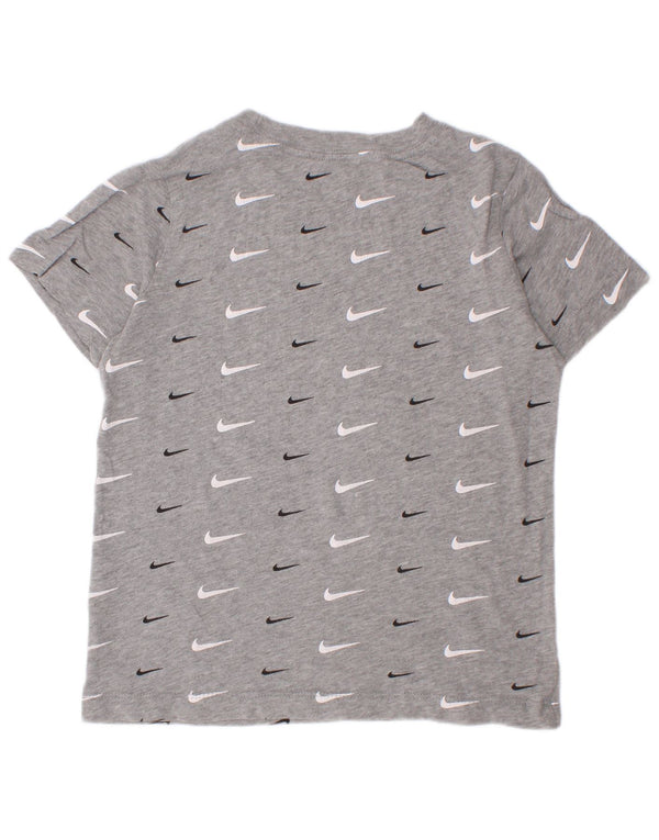 Nike Boys Graphic T-Shirt Top 6-7 ans XS Gris Coton