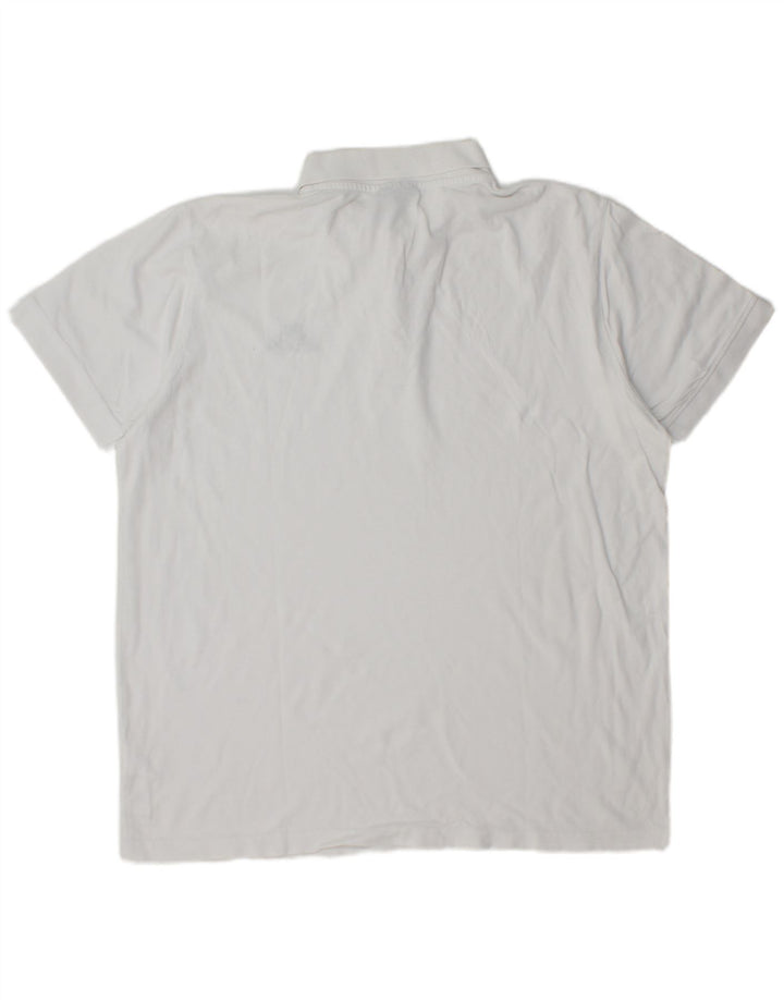 KAPPA Polo Homme Grand Blanc Coton