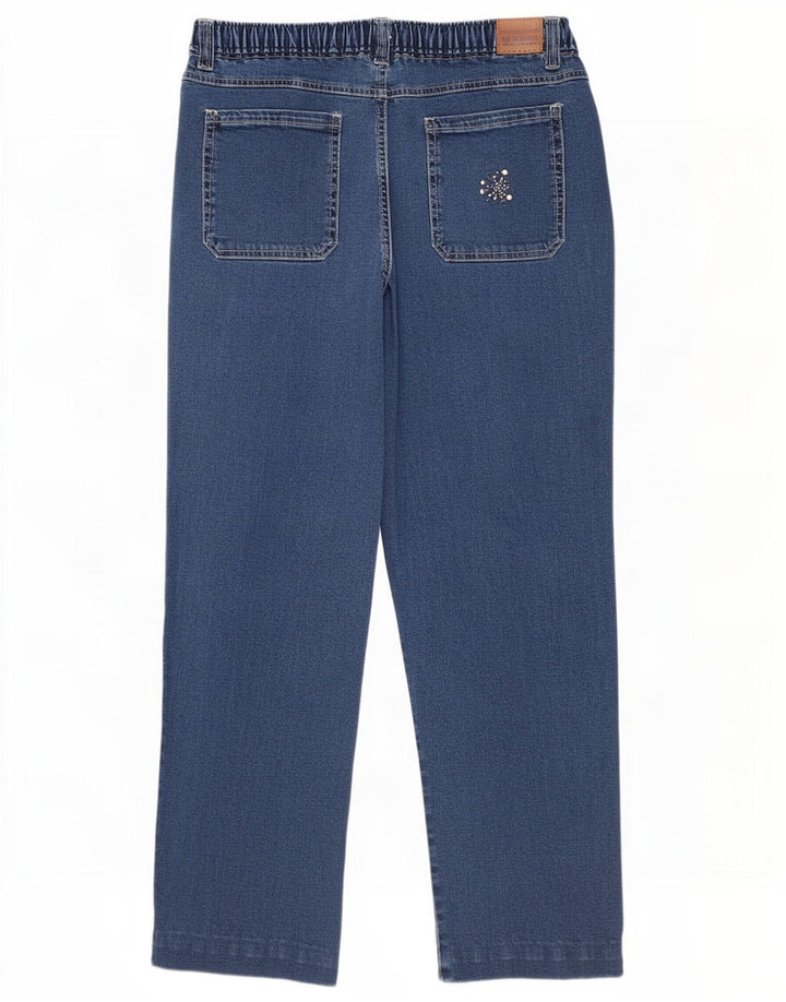 Farah Jean droit classique femme W36 L27 coton bleu