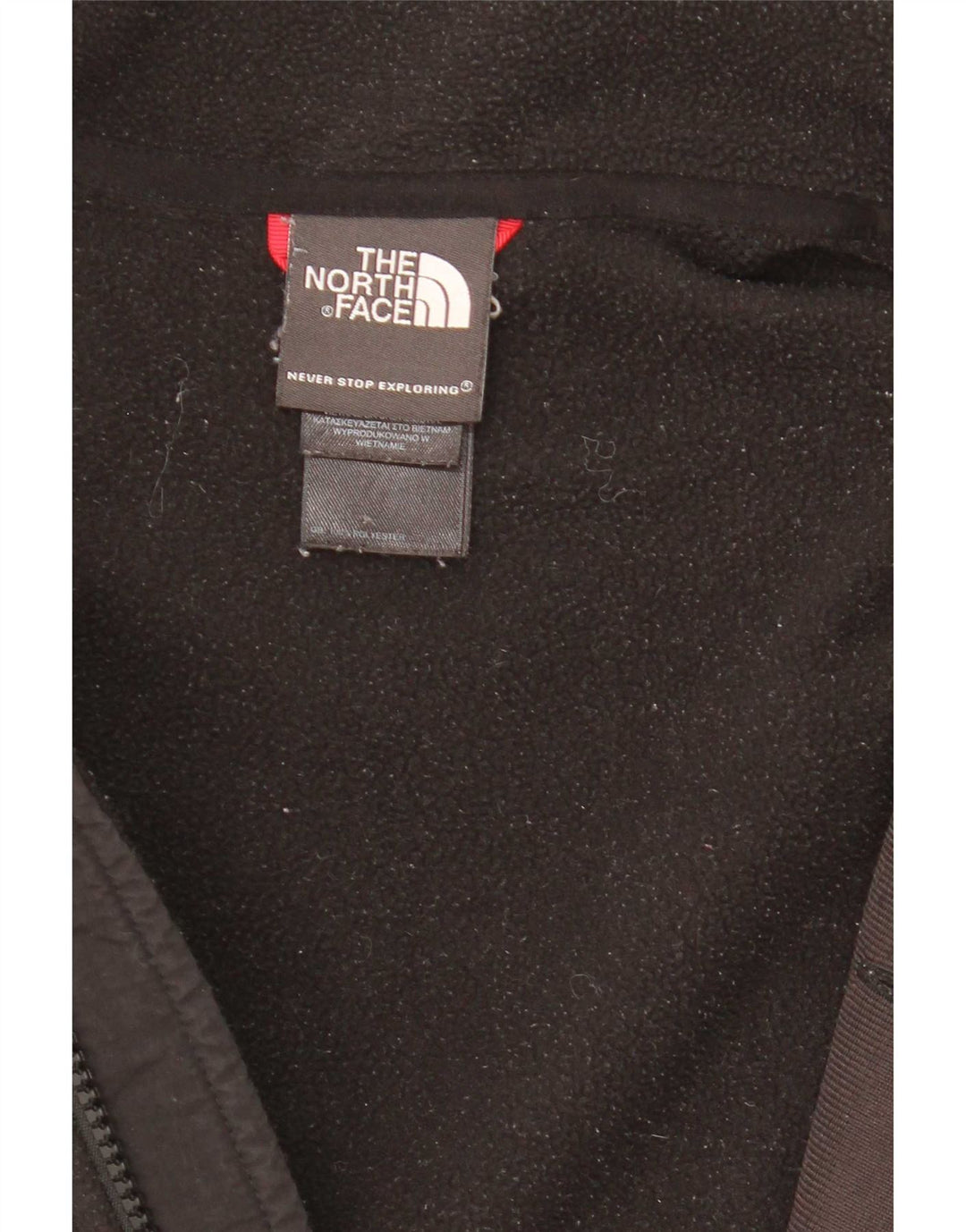 The North Face Veste polaire Graphic Liner pour homme UK 40 Large Noir Polyester