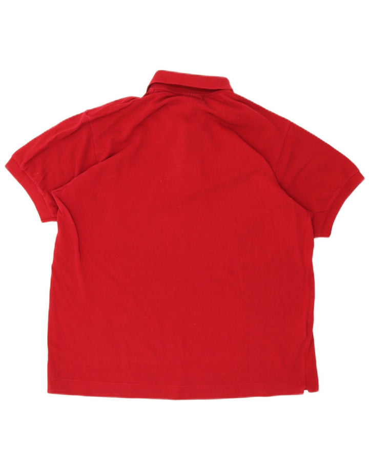 Lacoste Polo Homme Taille 5 Grand Coton Rouge