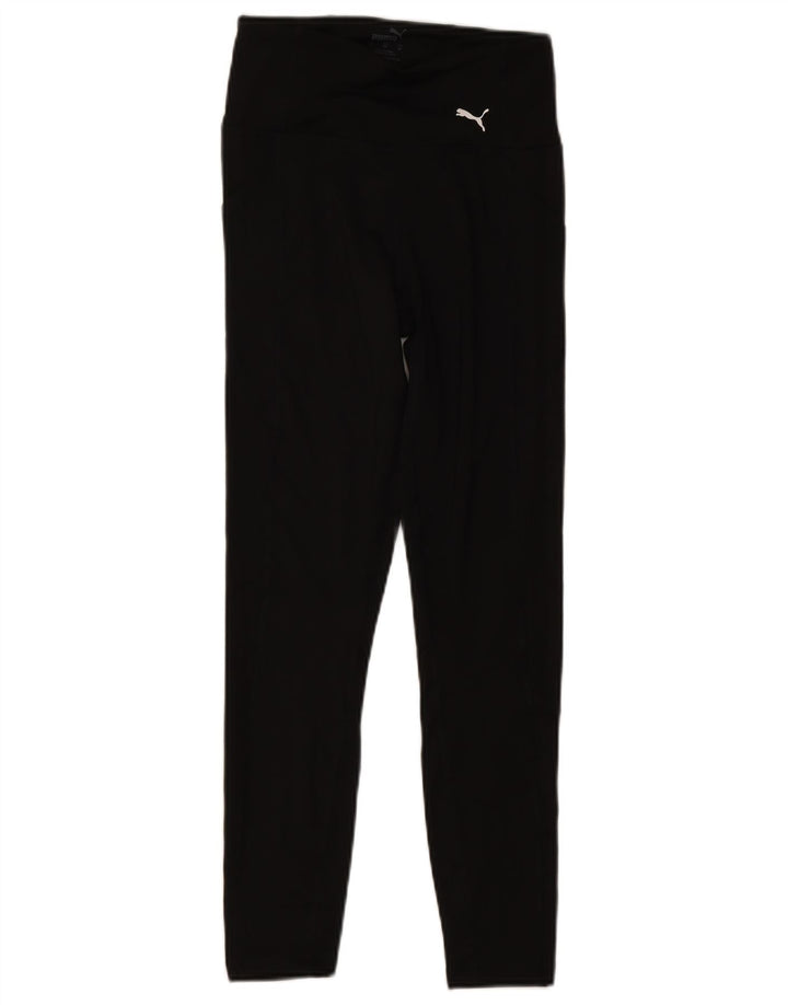 Puma Leggings Femme UK 4 XS Noir Polyester