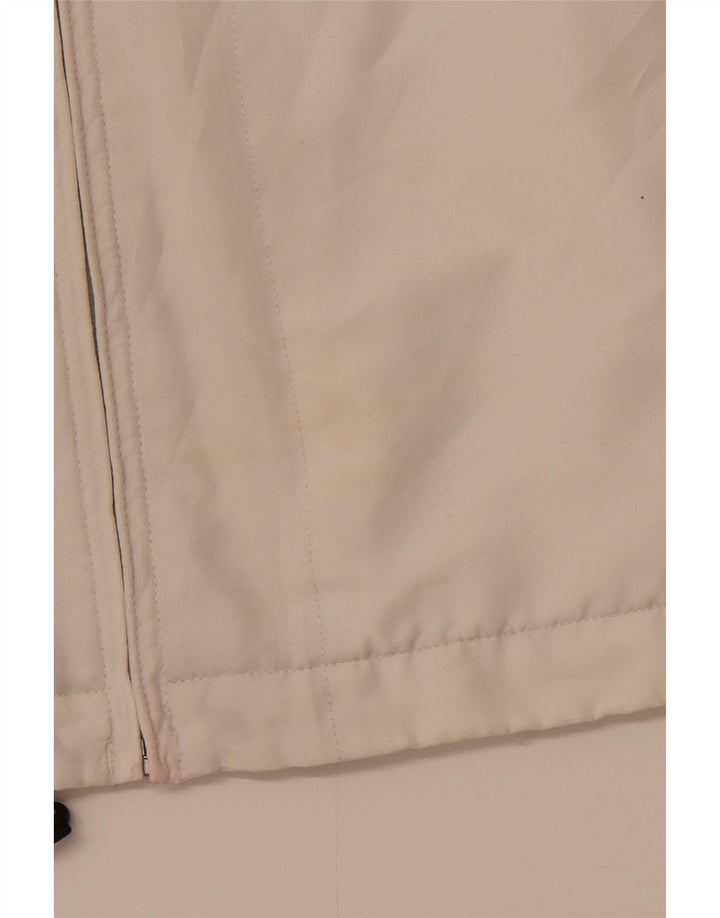 LOTTO Veste de survêtement pour femme UK 16 Large Blanc Colorblock Polyester