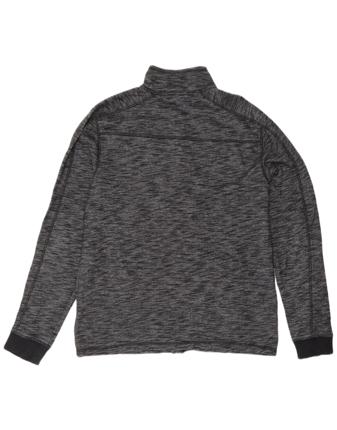 CALVIN KLEIN JEANS Veste de Survêtement Homme Large Gris Moucheté Coton