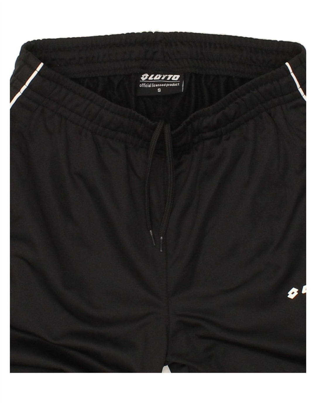 LOTTO Mens Tracksuit Trousers Small Black Polyester Vintage Lotto and Second-Hand Lotto from Messina Hembry 