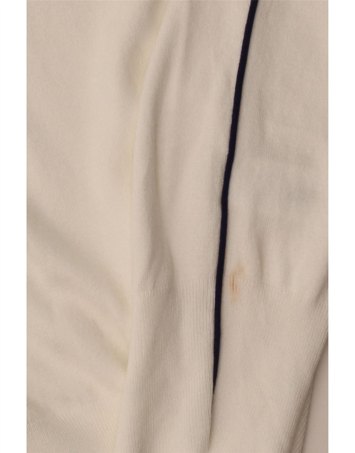 ZARA Femme Débardeur UK 18 XL Blanc Viscose