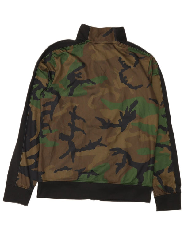 Jordan Veste de survêtement graphique pour garçon 12-13 ans, grand camouflage kaki