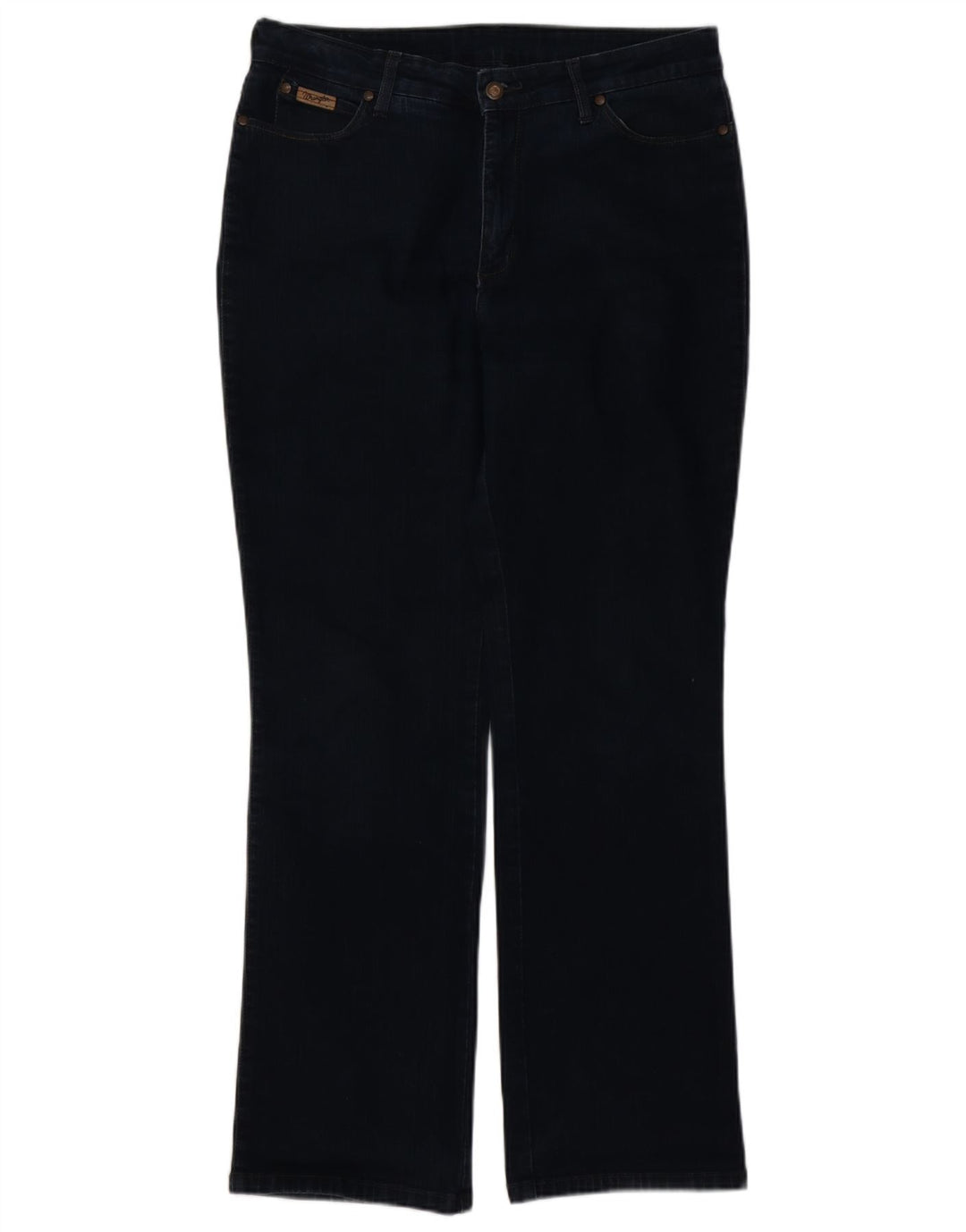 WRANGLER Jean Bootcut Regular Femme W34 L32 Bleu Marine Coton