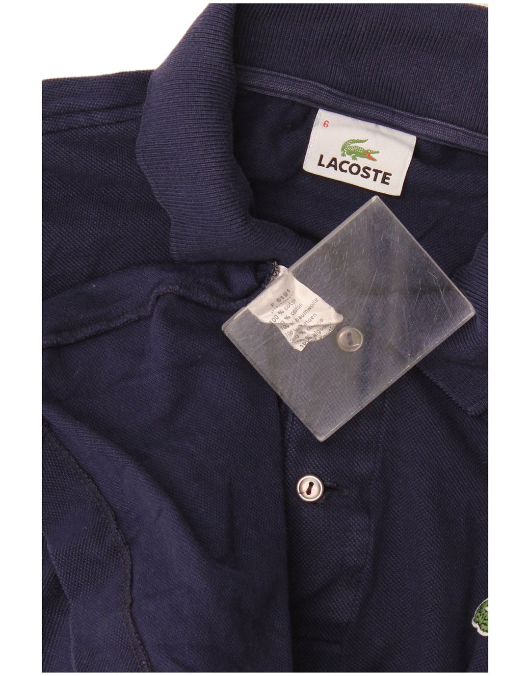 Lacoste Polo Homme Taille 6 XL Bleu Marine