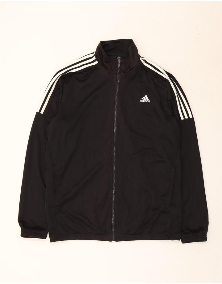 Adidas Veste de survêtement pour homme XL Noir Polyester