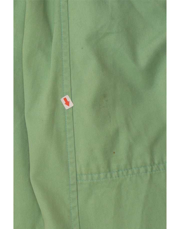 Armani Jeans Manteau surdimensionné pour femme UK 14 Grand coton vert