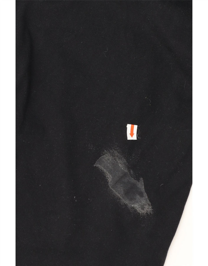 Nike T-shirt graphique pour homme en coton noir moyen