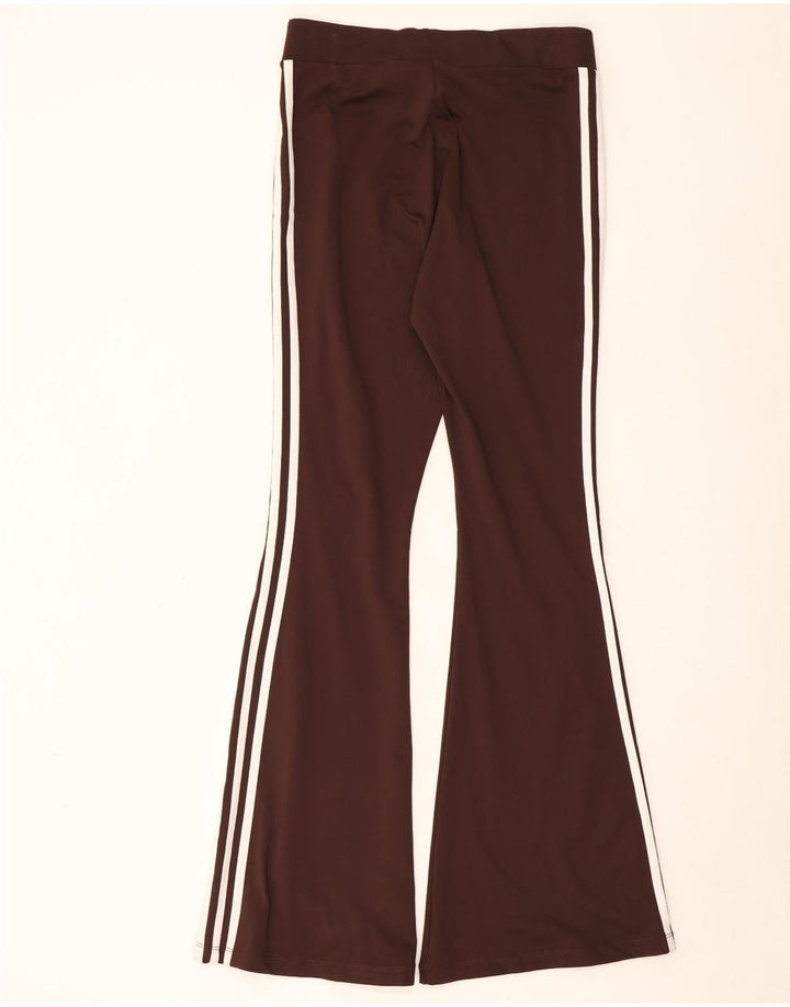 Adidas Leggings Flare pour femme UK 12/14 Marron moyen