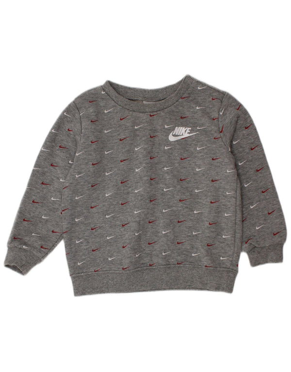 Nike Sweat-shirt graphique pour bébé garçon 18-24 mois Gris Coton