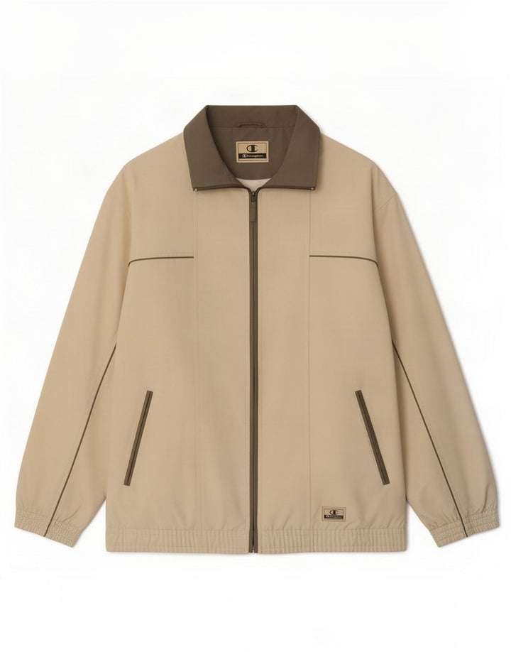 Champion Veste de survêtement pour homme XL Beige Polyester