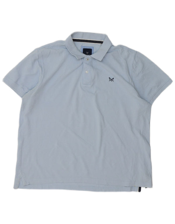 Crew Clothing Polo Homme 2XL Bleu Coton