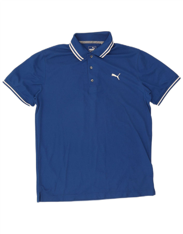 Puma Polo Homme Grand Bleu Polyester
