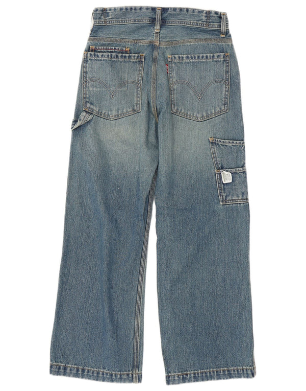 Levi's Jean Cargo à Jambe Large Fille 13-14 Ans W28 L25 Bleu Coton