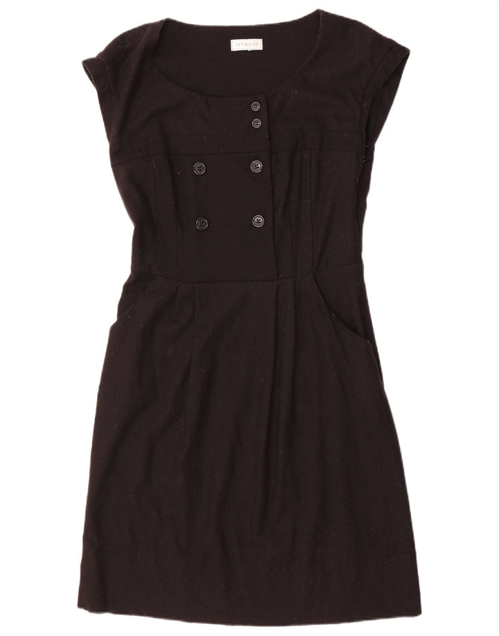 Intrend Robe fourreau pour femme UK 42 Noir moyen