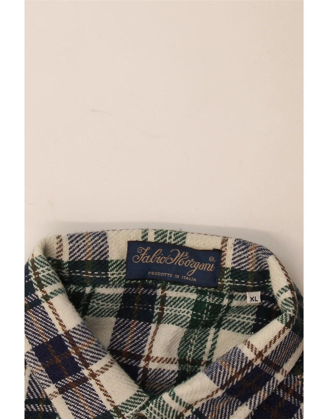 Chemise en flanelle homme vintage XL carreaux multicolores