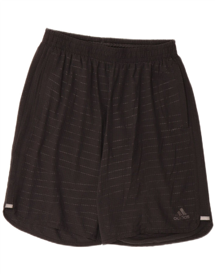 ADIDAS Mens Sport Shorts Medium  Black Polyester Vintage Adidas and Second-Hand Adidas from Messina Hembry 