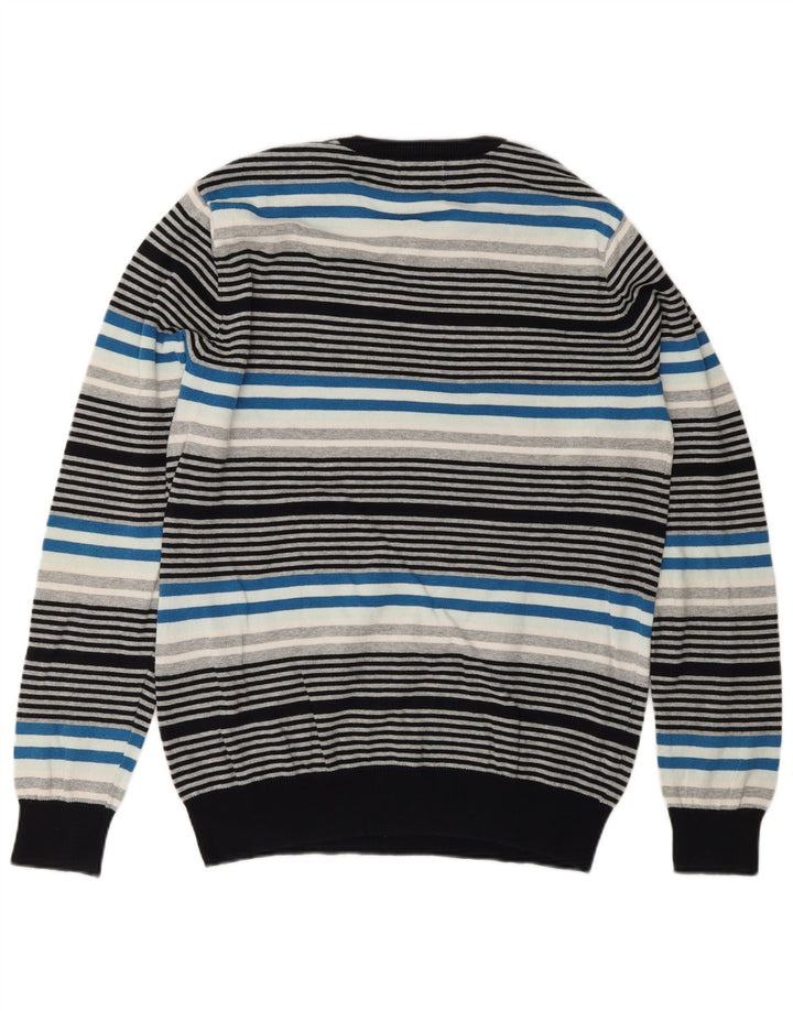 Jack & Jones Pull Col Ras Du Cou Rayé Multicolore Moyen Homme