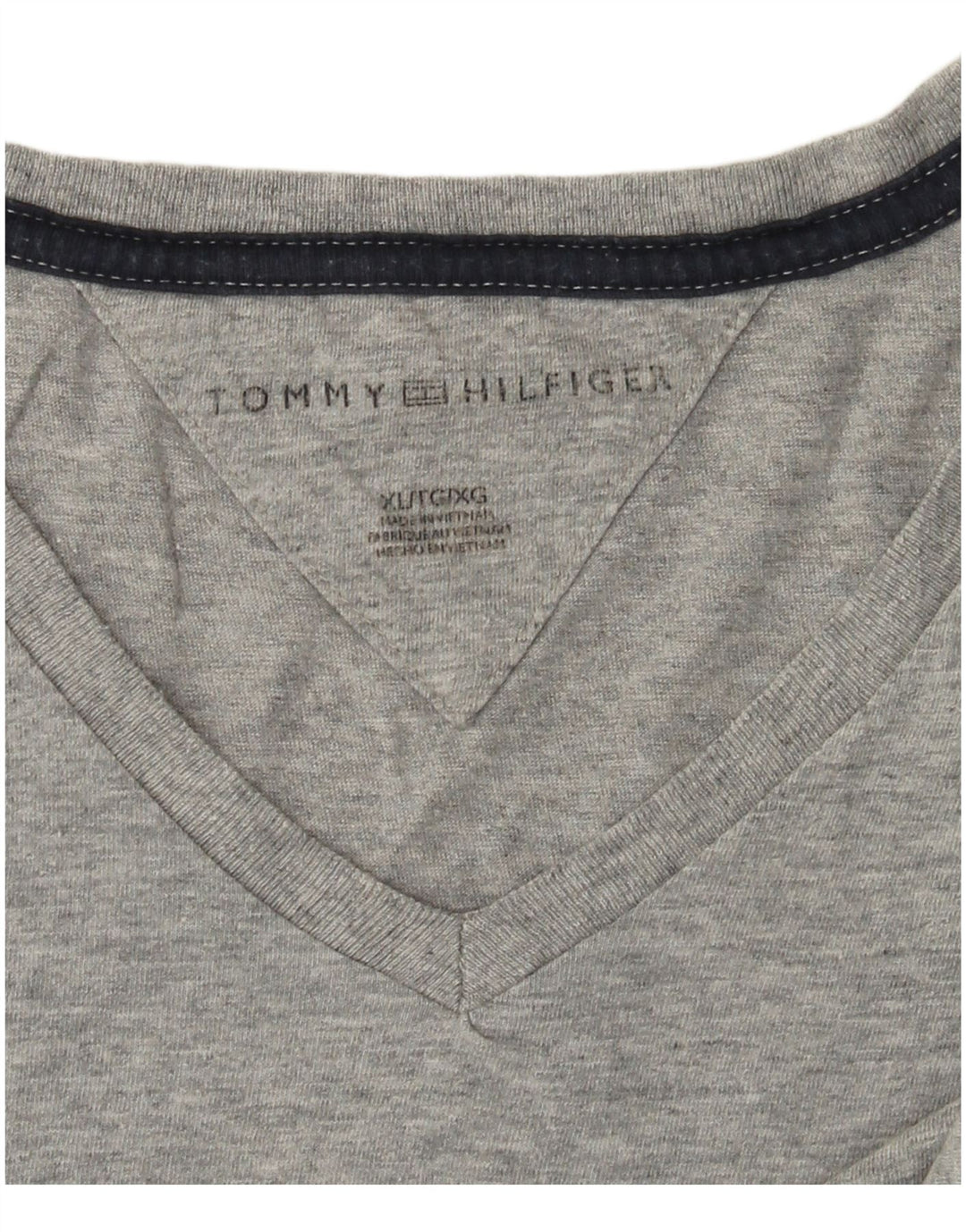 Tommy Hilfiger T-Shirt Homme Top XL Gris