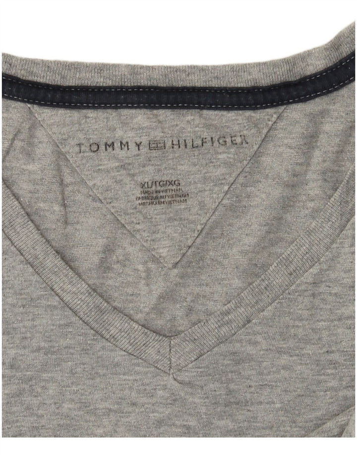 Tommy Hilfiger T-Shirt Homme Top XL Gris