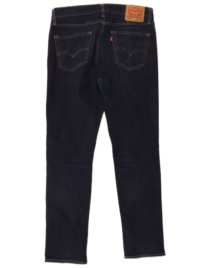 Levi's Jean Slim 511 Homme W34 L34 Bleu Marine Coton