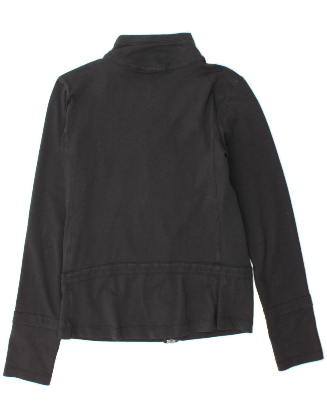 NIKE Womens Tracksuit Top Jacket UK 12/14 Medium Black Polyester Vintage Nike and Second-Hand Nike from Messina Hembry 