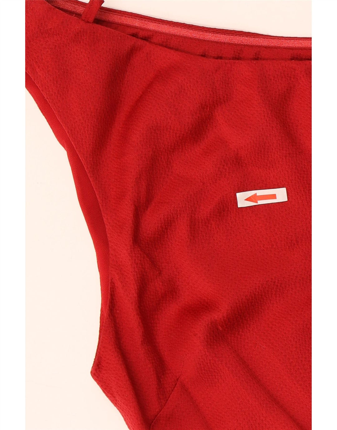 Michael Kors Robe asymétrique pour femme US 2 XS Rouge Polyester