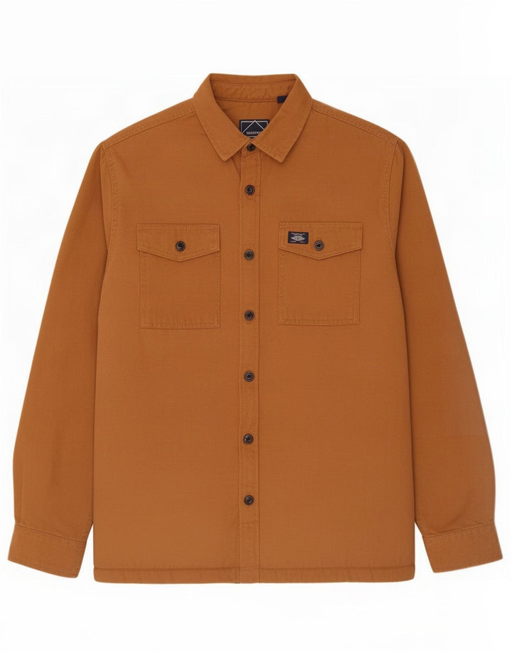 Superdry Veste Bomber Homme UK 38 Coton Marron Moyen