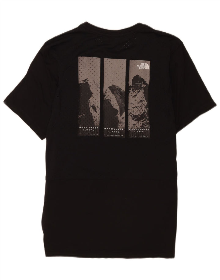 The North Face T-shirt graphique pour hommes, petit, en nylon noir