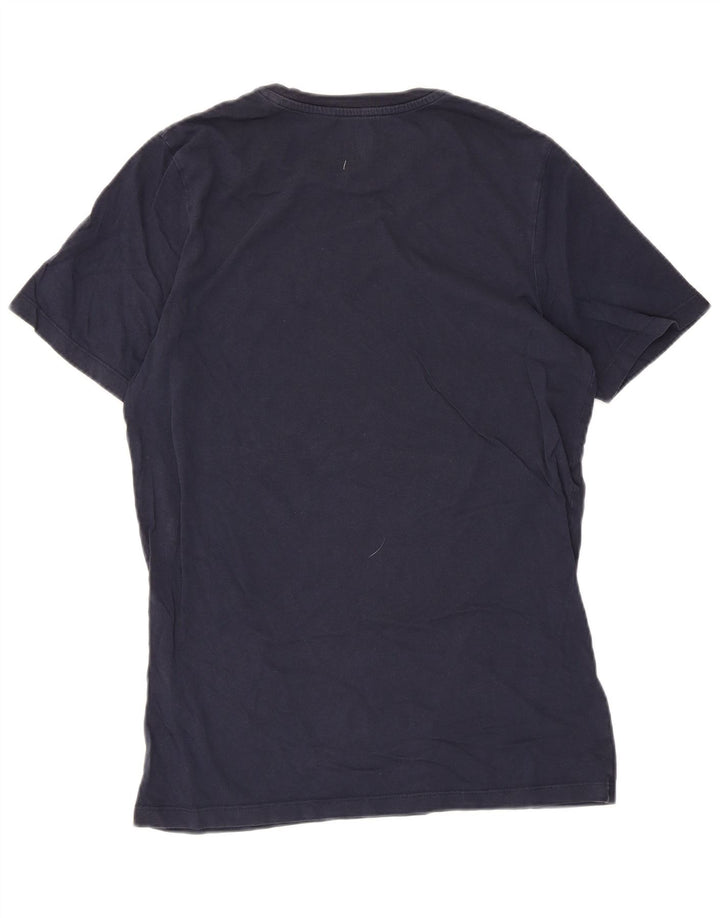 Jack & Jones T-Shirt Graphique Homme Bleu Marine Large