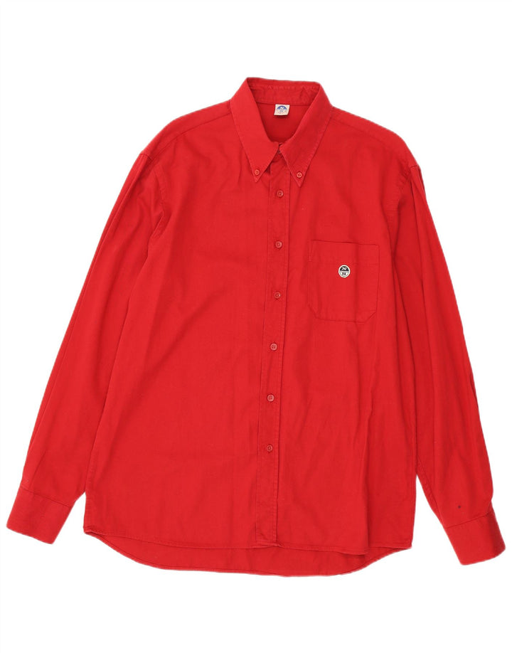 North Sails Chemise Homme XL Rouge Coton