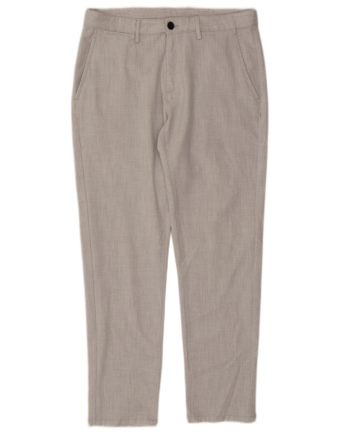 Zara Pantalon Chino Slim Homme EU 40 Moyen W31 L28 Gris