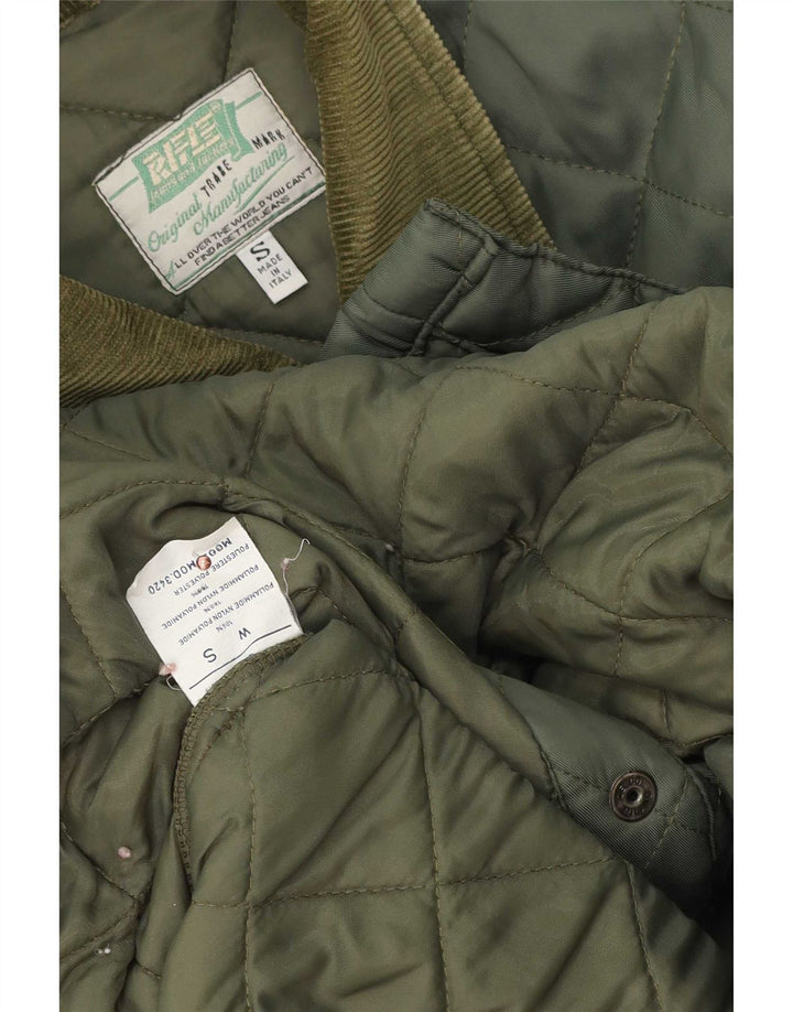 Rifle Veste matelassée surdimensionnée pour homme UK 36 Petit Vert Polyamide