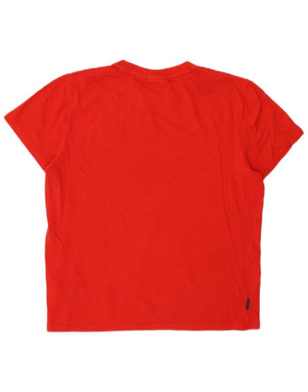 Superdry T-Shirt Homme Top XL Rouge Coton