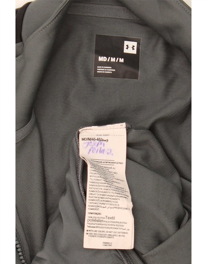 Under Armour Veste de Survêtement Homme Gris Moyen Colourblock Polyester